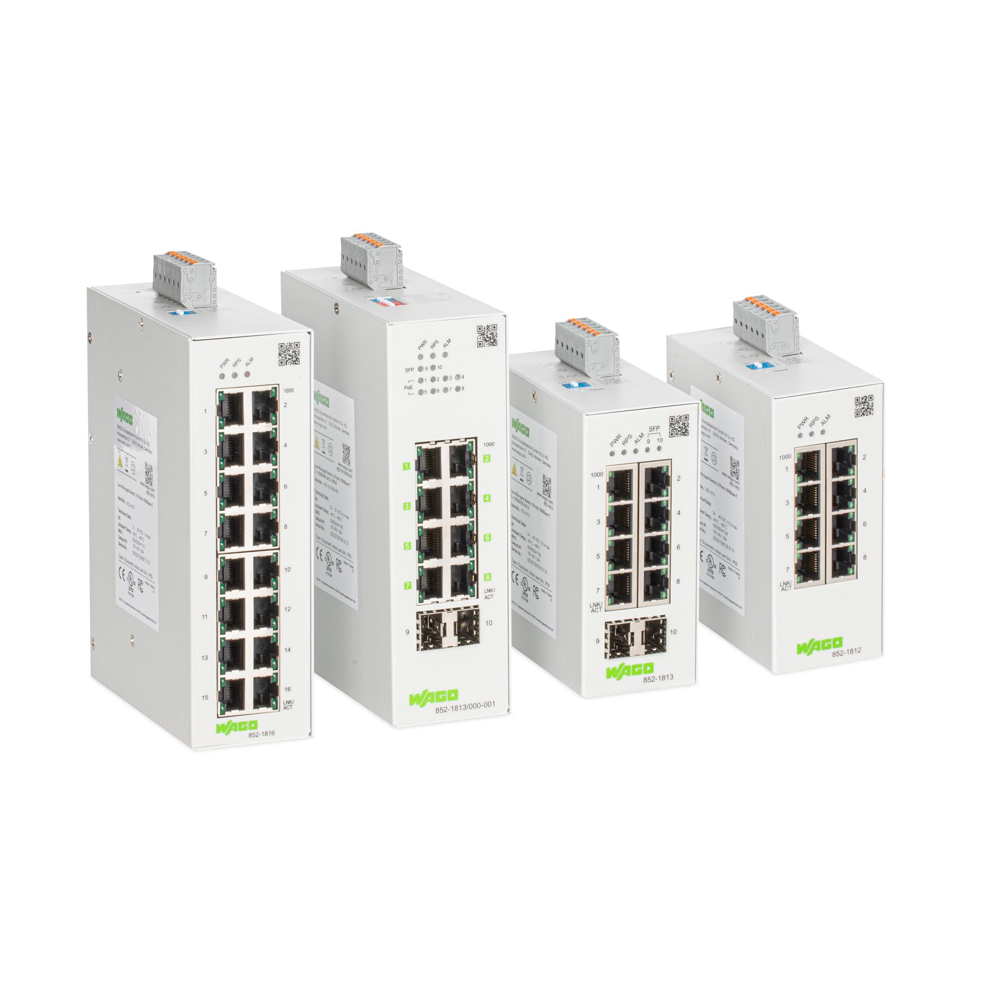 Industriele IoT oplossing door Industrial managed switches