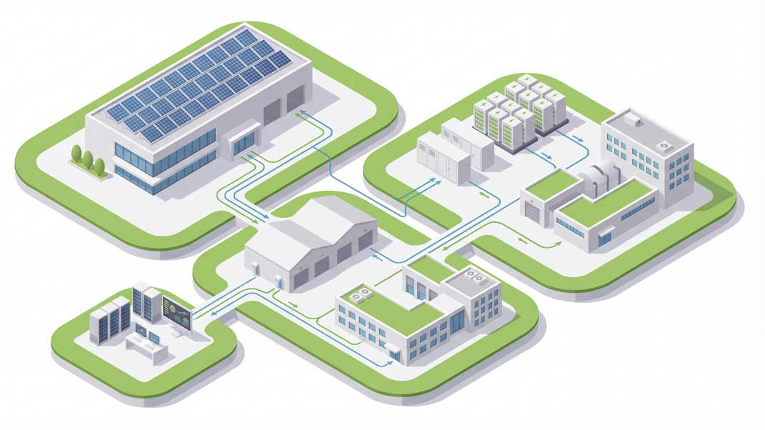 Decentrale energie interactieve afbeelding