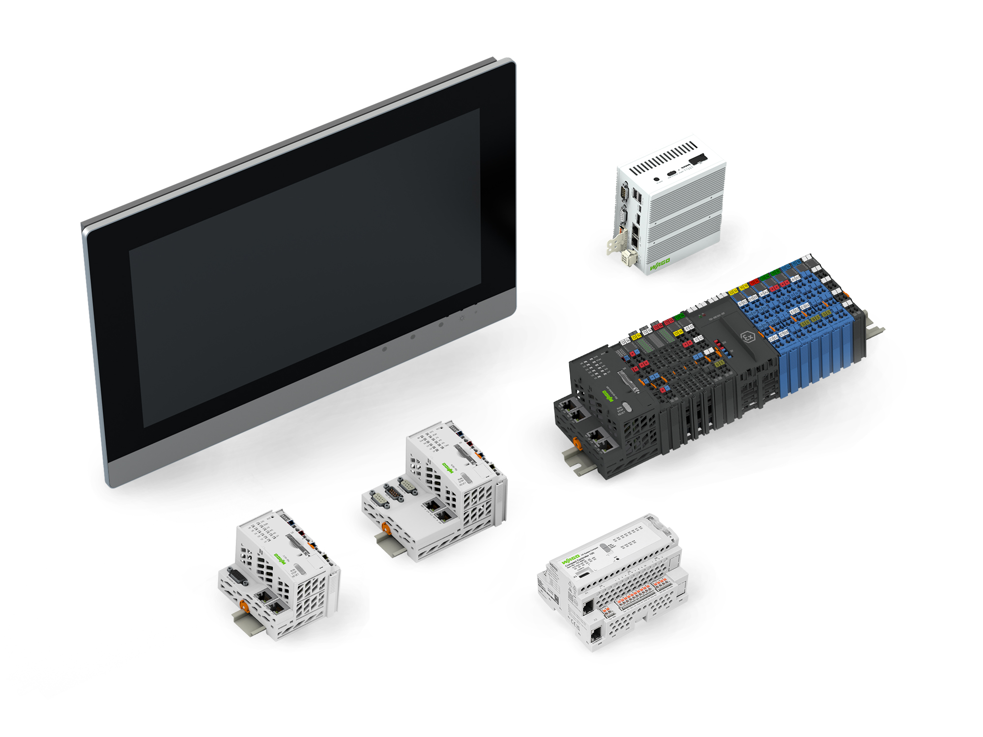 WAGO Controllers and PLCs providing optimum performance and availability for machines and equipment. 