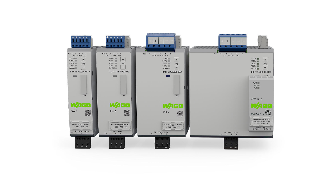 WAGO PRO 2 Power Supply with reliable protection and long service life