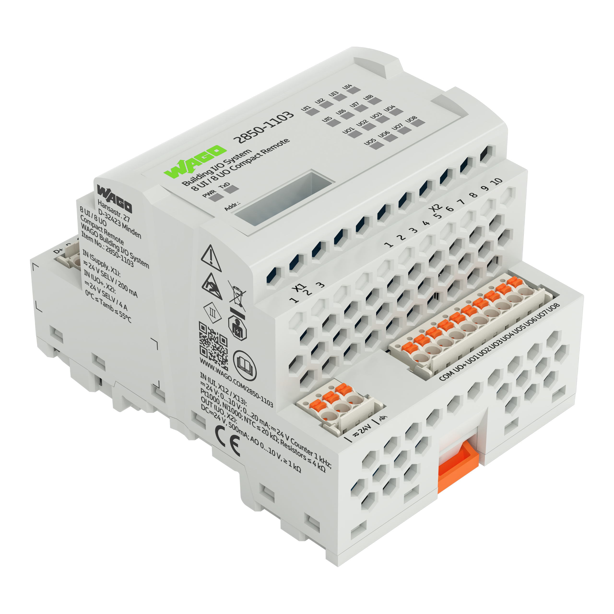 WAGO Building Compact Remote I/Os 2850-1103