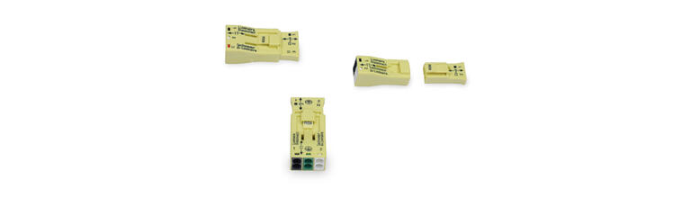 WAGO's 873  LUMI-NUTS® with molded color coding for circuit wiring and two connections per pole on the male side.