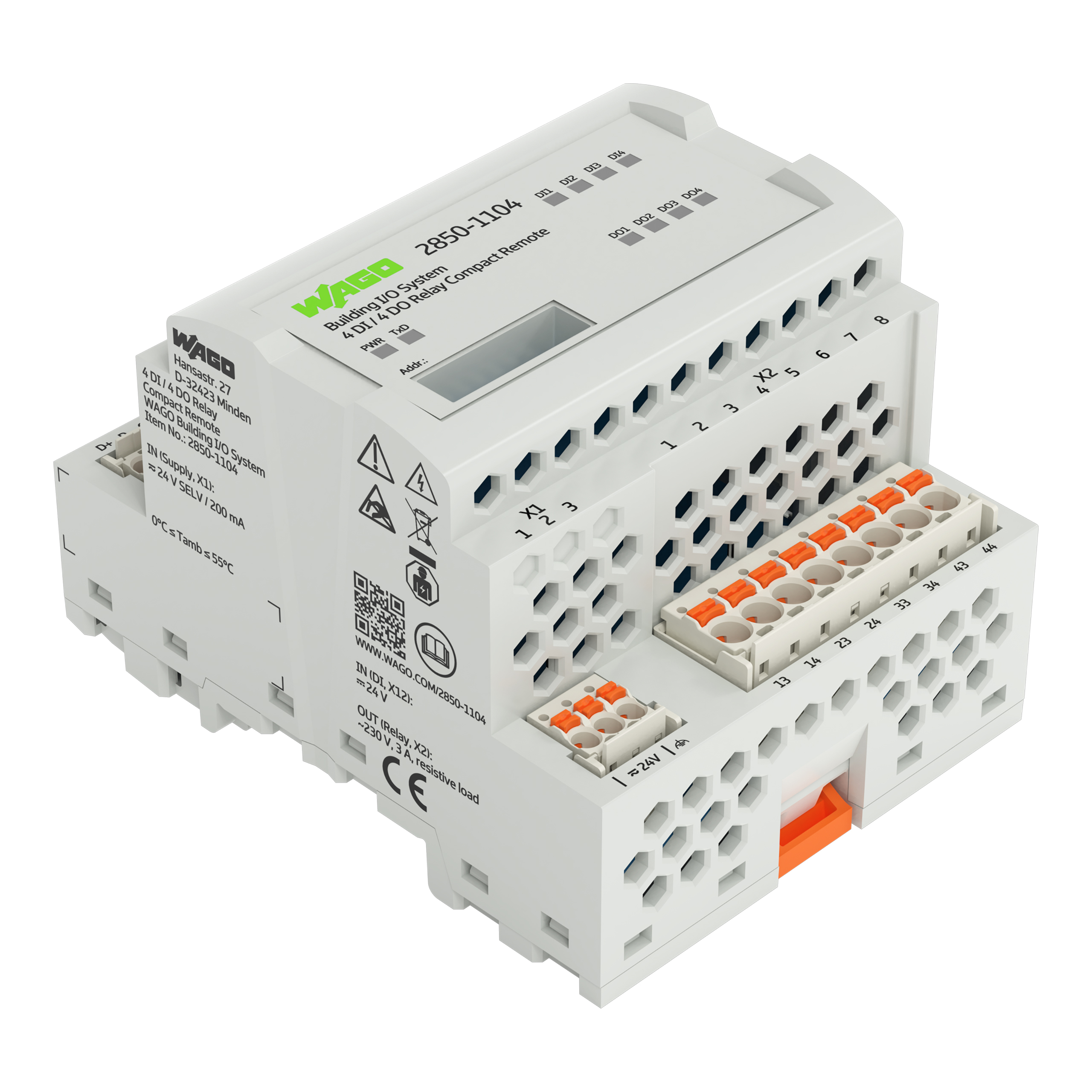 Wago Building Compact Remote I/Os 2850-1104