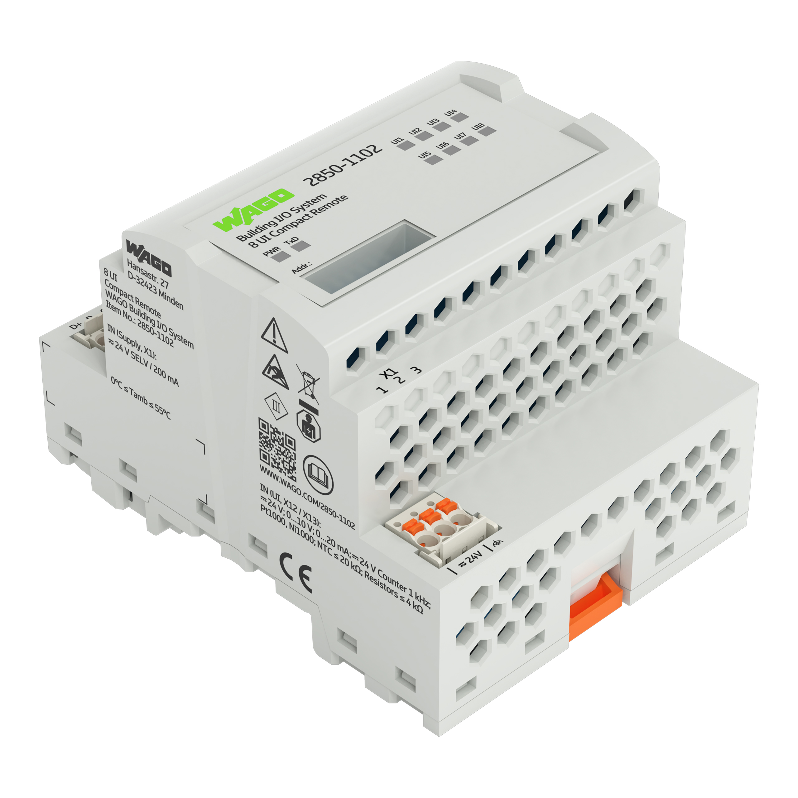 Compact Remote IO 8 UI (2850-1102)