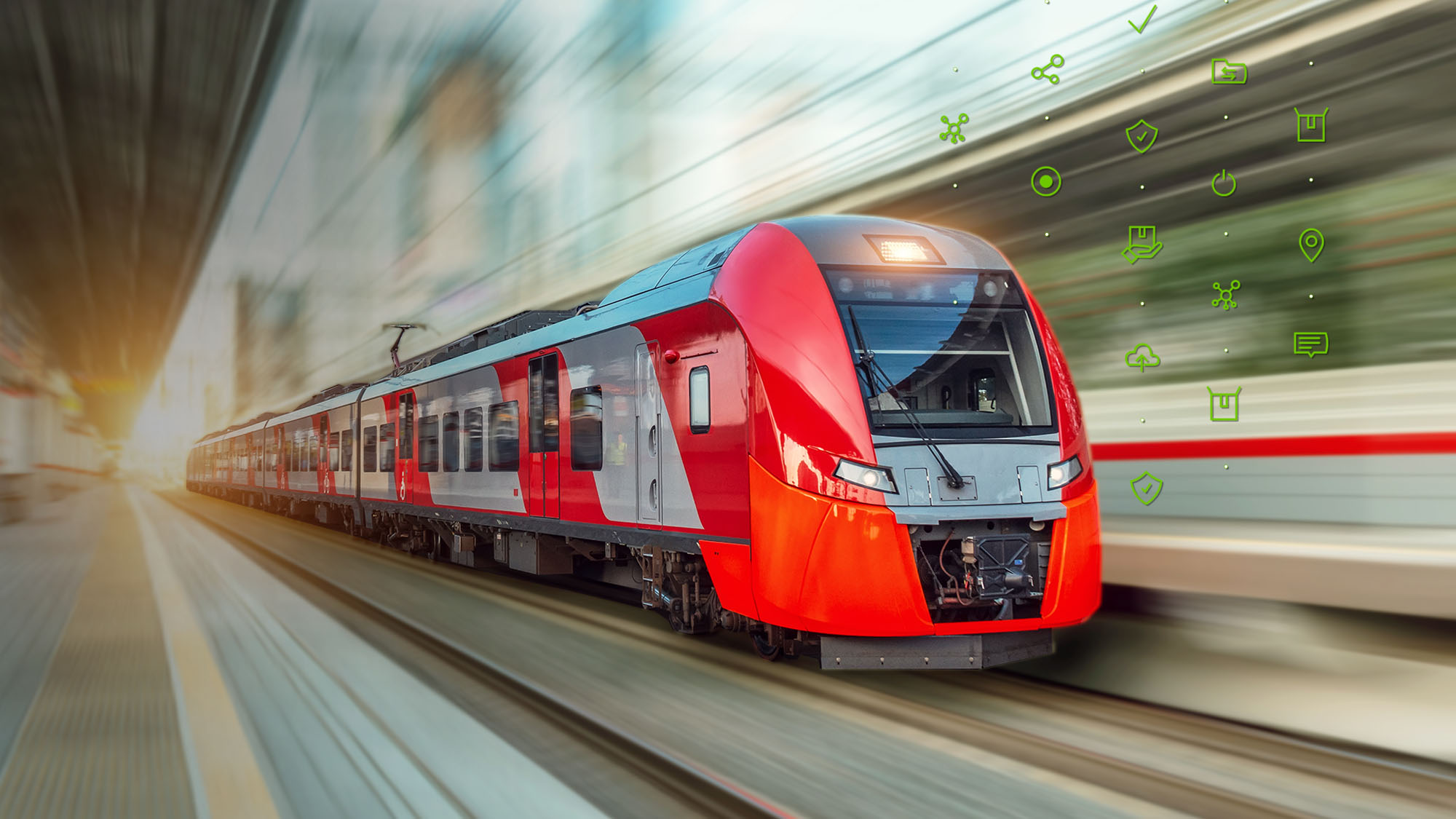 WAGO's electrical interconnection and automation products meet the railway industry specifications. 