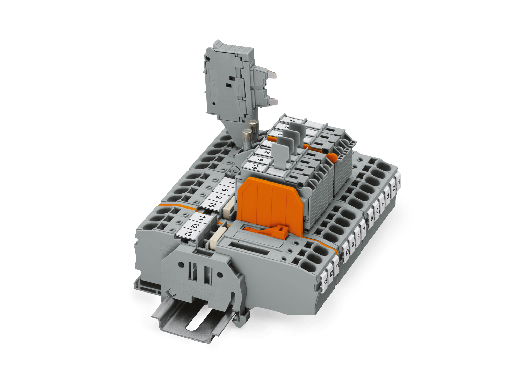 TOPJOB® S Fuse Terminal Blocks protect electrical circuits against short circuits and ensure fail-safe system operation.