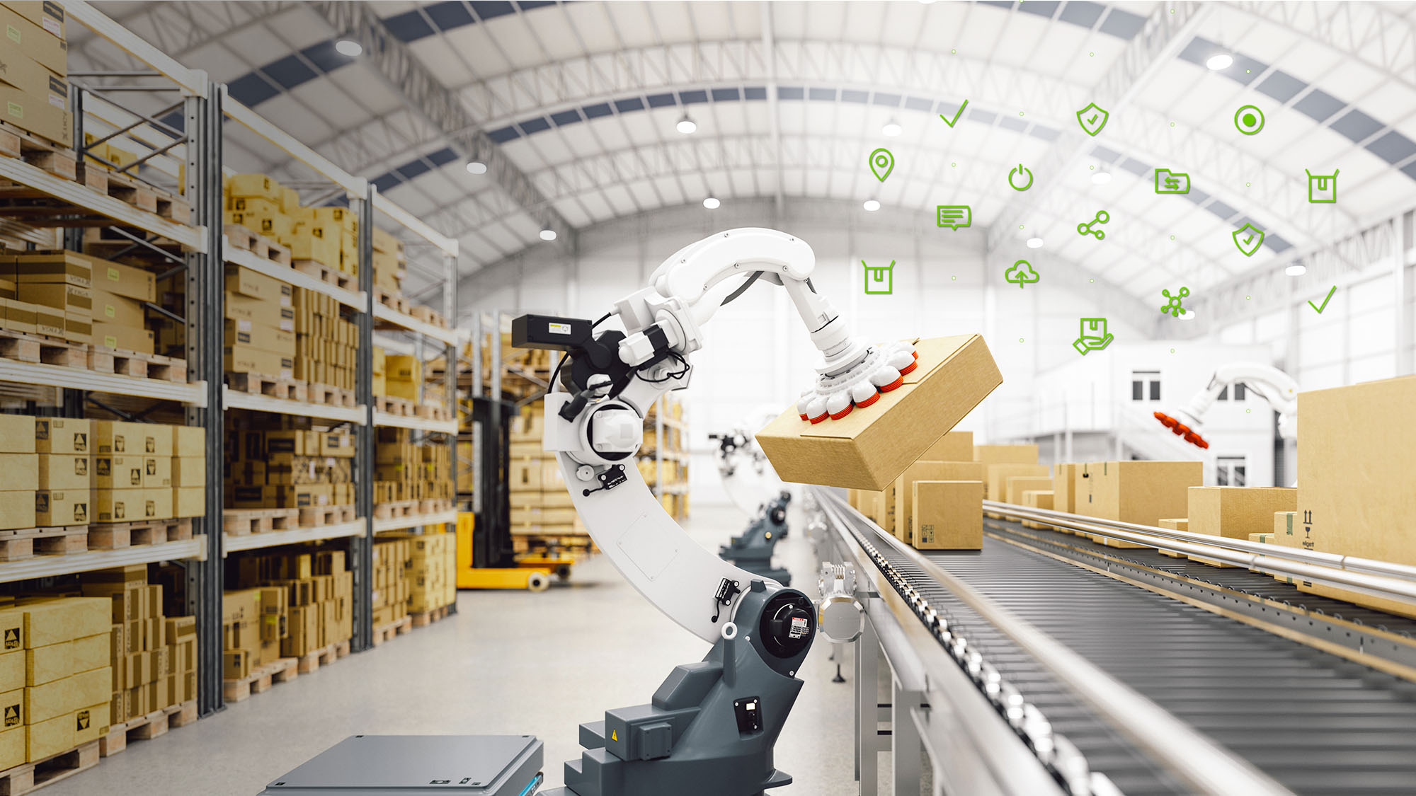 WAGO provides products and solutions within the Intralogistics industry. 