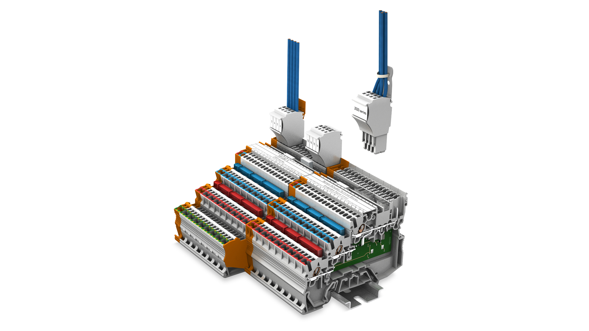 Sensor/Actuator Terminal Blocks with a Pluggable Signal Level | WAGO